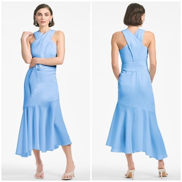 SACHIN + BABI Naomi Dress In Chambray Blue - Picture 1 of 8